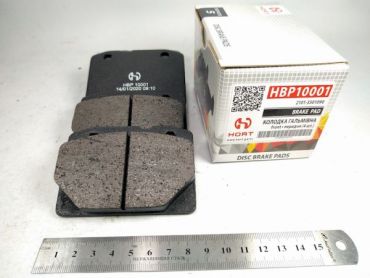 КОЛОДКА ГАЛЬМІВНА ПЕРЕДНЯ ВАЗ 2101-2107 (4 ШТ.) HBP10001, HORT КОЛОДКИ
