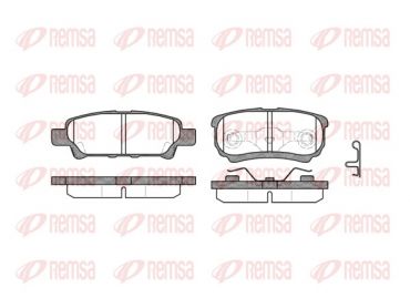 REMSA - 105102 Колодки гальмівні дискові