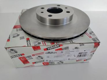 ГАЛЬМІВНИЙ ДИСК ПЕРЕДНІЙ ВАЗ 2110-2112 R14(D 260) FERODO (DDF1147)